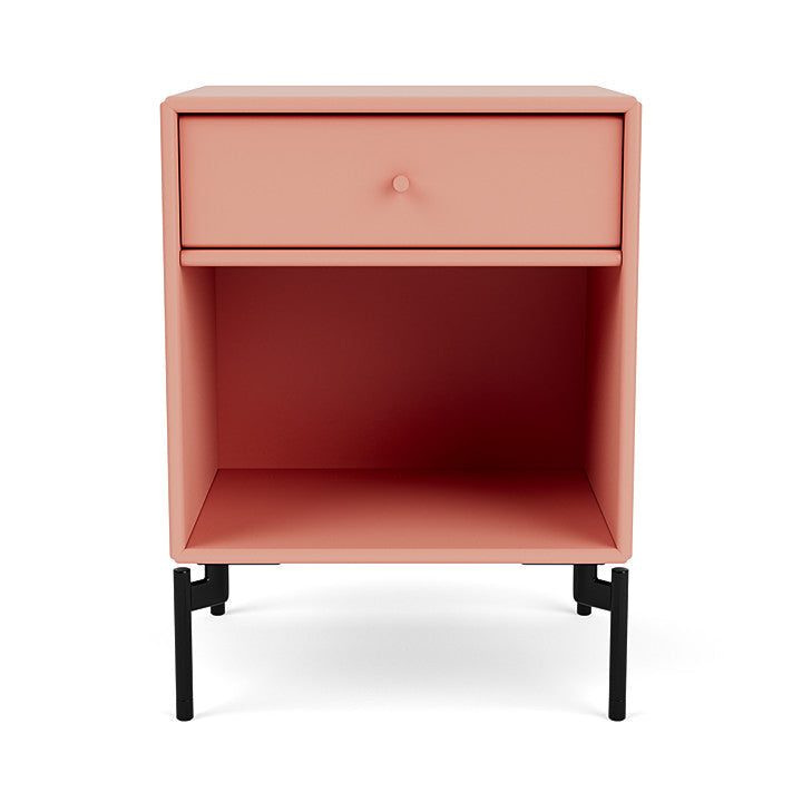 [product_category]-Montana Dream Nightstand With Legs, Rhubarb/Black-Montana Furniture-5714322381031-000DREAM-151-03-MON-2