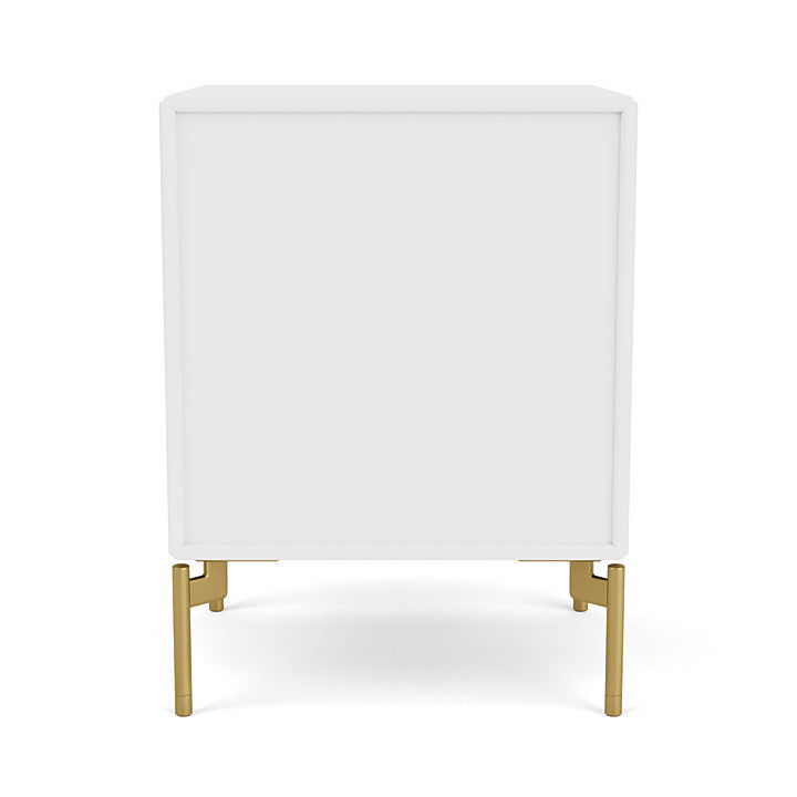 [product_category]-Montana Dream Nightstand With Legs, Snow White/Brass-Montana Furniture-5714322382236-000DREAM-38-09-MON-4
