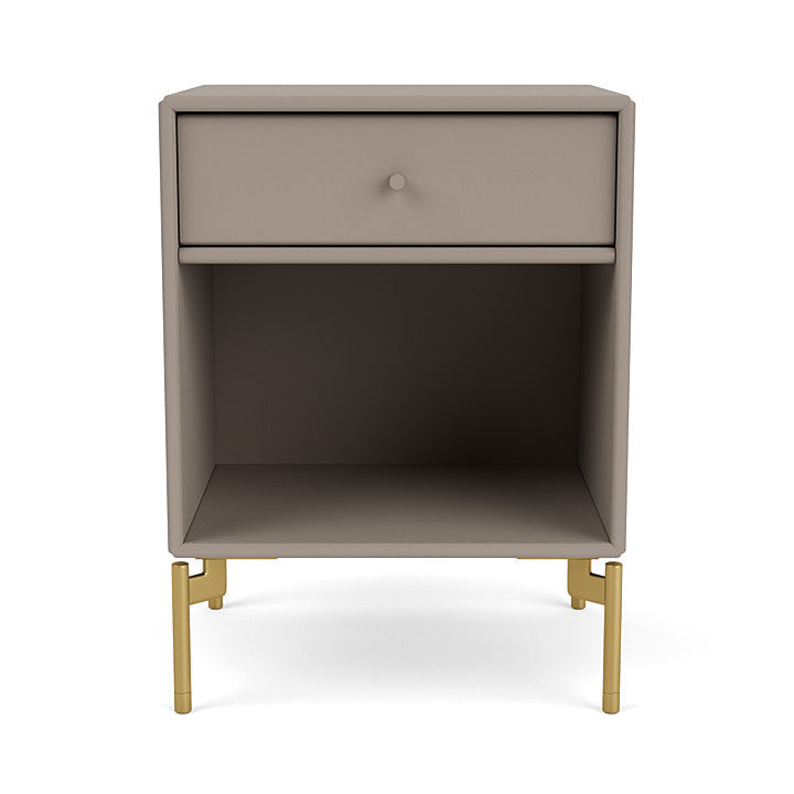 [product_category]-Montana Dream Nightstand With Legs, Truffle/Brass-Montana Furniture-5714322380409-000DREAM-141-09-MON-2