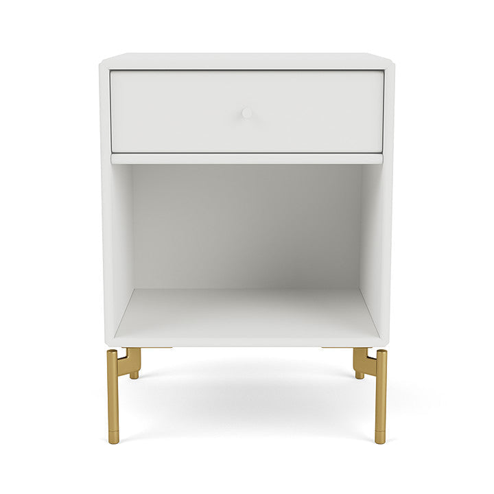 [product_category]-Montana Dream Nightstand With Legs, White/Brass-Montana Furniture-5714322379847-000DREAM-01-09-MON-2