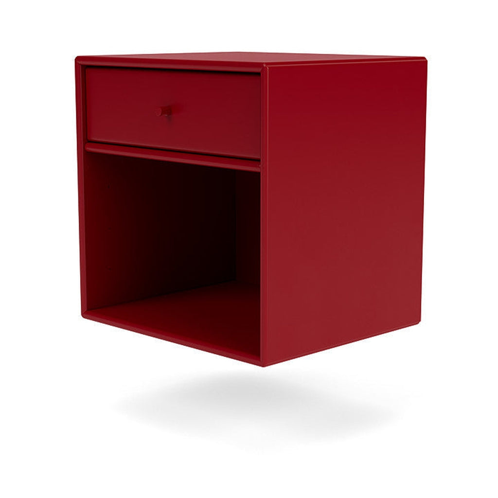 [product_category]-Montana Dream Nightstand With Suspension Rail, Beetroot Red-Montana Furniture-5714322381987-000DREAM-165-04-MON-1