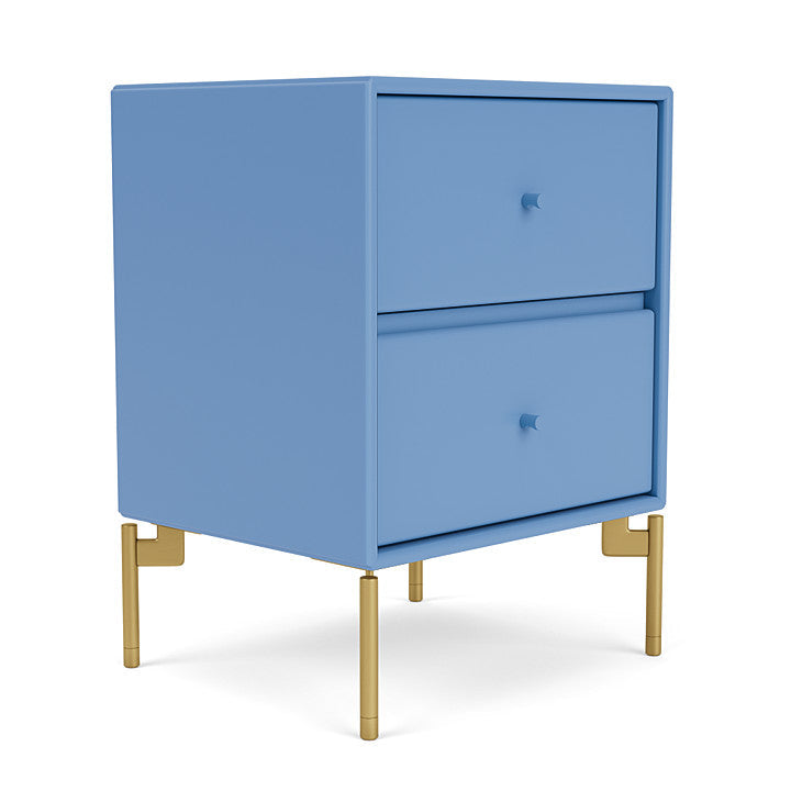 [product_category]-Montana Drift Drawer Module With Legs, Azure Blue/Brass-Montana Furniture-5714322383844-000DRIFT-154-09-MON-3