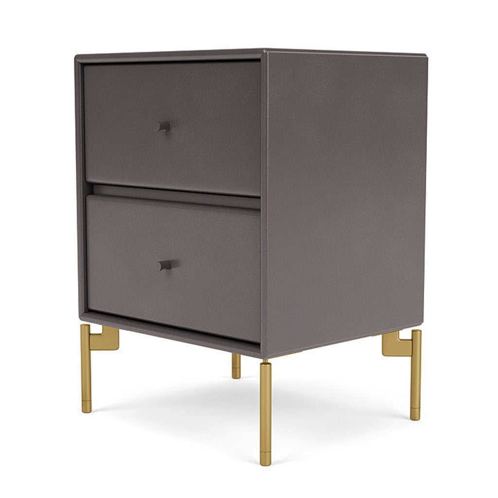 [product_category]-Montana Drift Drawer Module With Legs, Coffee/Brass-Montana Furniture-5714322384797-000DRIFT-35-09-MON-1