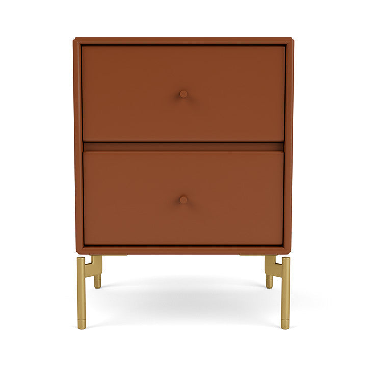 [product_category]-Montana Drift Drawer Module With Legs, Hazelnut/Brass-Montana Furniture-5714322383363-000DRIFT-146-09-MON-2