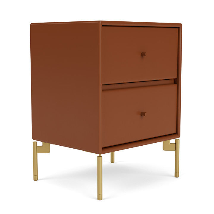 [product_category]-Montana Drift Drawer Module With Legs, Hazelnut/Brass-Montana Furniture-5714322383363-000DRIFT-146-09-MON-3