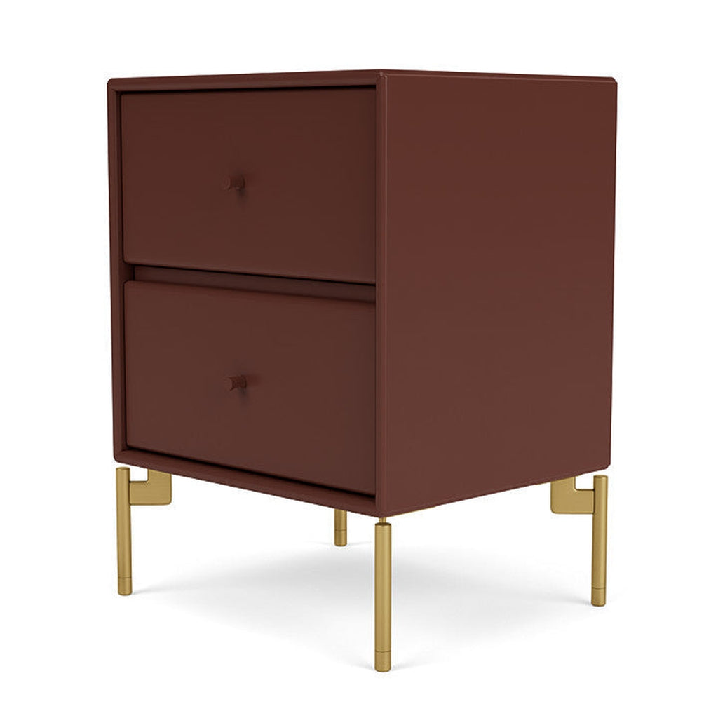 [product_category]-Montana Drift Drawer Module With Legs, Masala/Brass-Montana Furniture-5714322383912-000DRIFT-155-09-MON-1