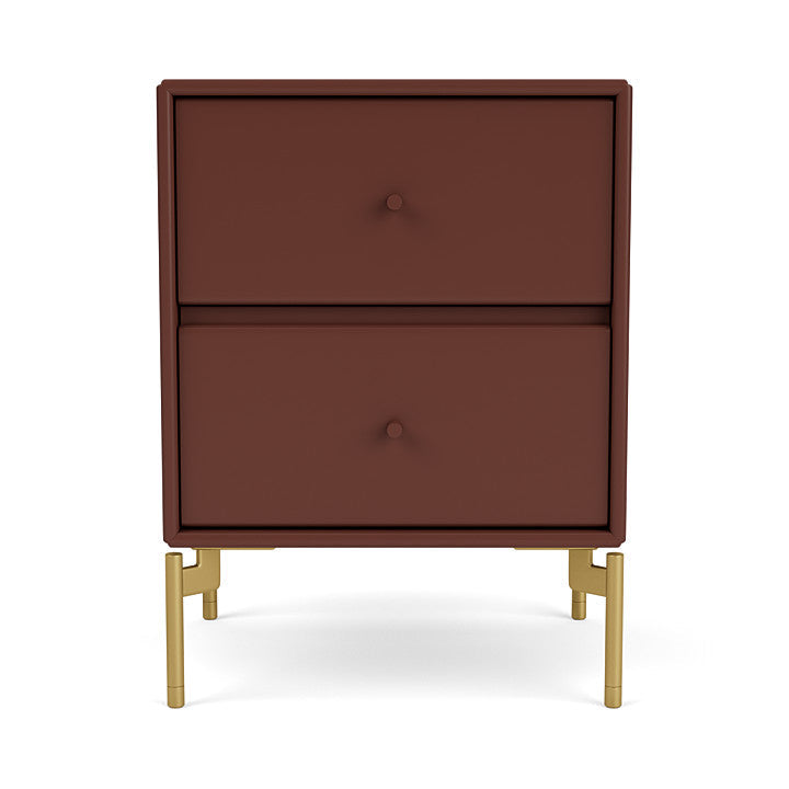 [product_category]-Montana Drift Drawer Module With Legs, Masala/Brass-Montana Furniture-5714322383912-000DRIFT-155-09-MON-2