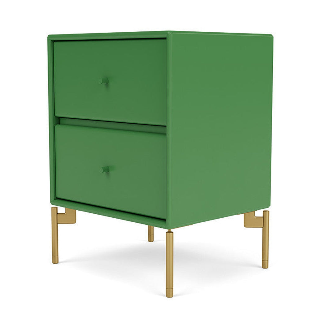 [product_category]-Montana Drift Drawer Module With Legs, Parsley/Brass-Montana Furniture-5714322383769-000DRIFT-152-09-MON-1