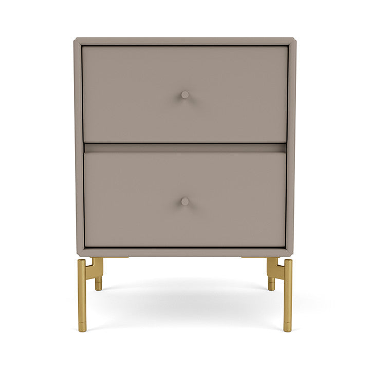 [product_category]-Montana Drift Drawer Module With Legs, Truffle/Brass-Montana Furniture-5714322382977-000DRIFT-141-09-MON-2