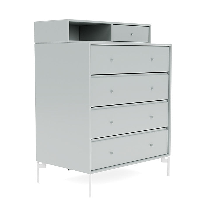 [product_category]-Montana Keep Chest Of Drawers, Oyster/Snow White-Montana Furniture-5714322262286-0000KEEP-156-02-MON-3