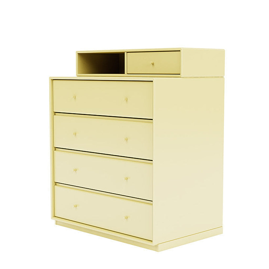 [product_category]-Montana Keep Chest Of Drawers With 3 Cm Plinth, Chamomile Yellow-Montana Furniture-5714322262569-0000KEEP-159-06-MON-1