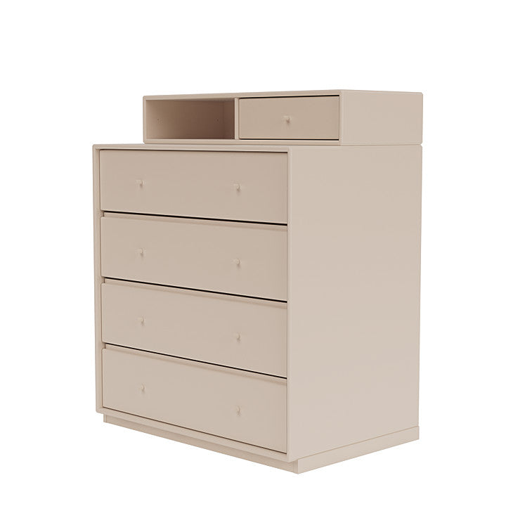 [product_category]-Montana Keep Chest Of Drawers With 3 Cm Plinth, Clay-Montana Furniture-5715288346515-0000KEEP-168-06-MON-1