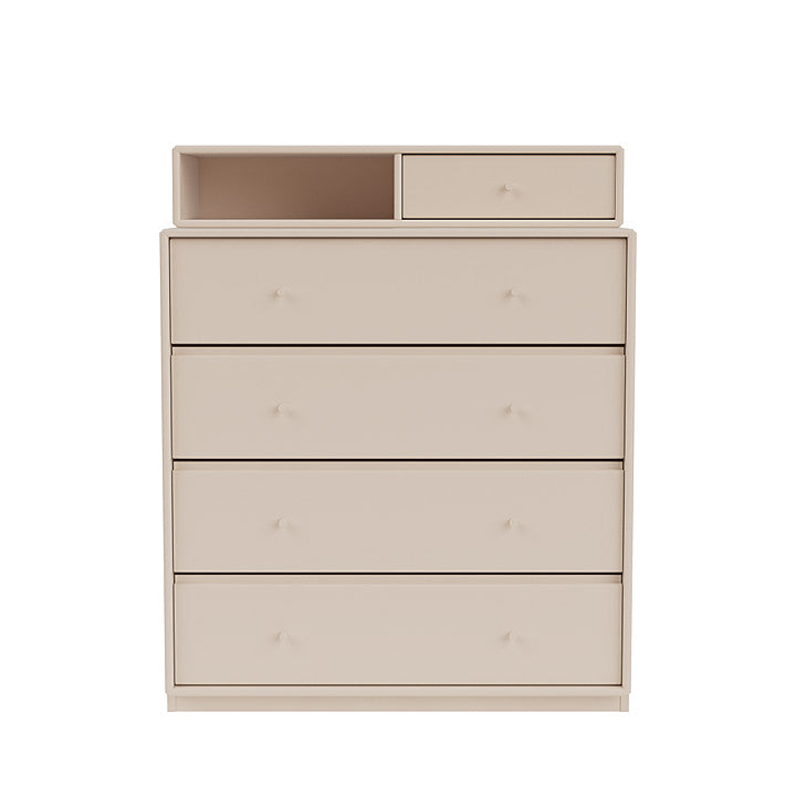 [product_category]-Montana Keep Chest Of Drawers With 3 Cm Plinth, Clay-Montana Furniture-5715288346515-0000KEEP-168-06-MON-2