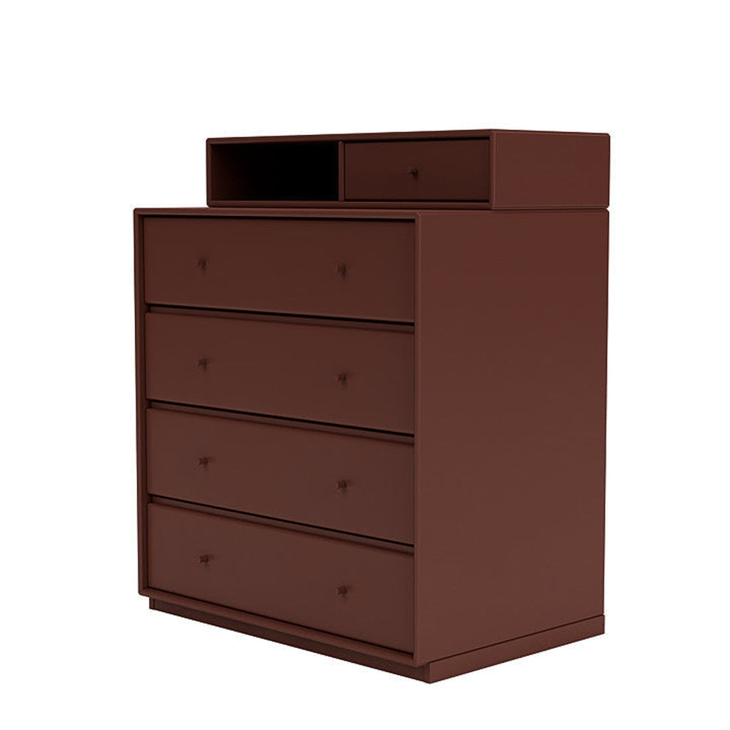 [product_category]-Montana Keep Chest Of Drawers With 3 Cm Plinth, Masala-Montana Furniture-5714322262248-0000KEEP-155-06-MON-1