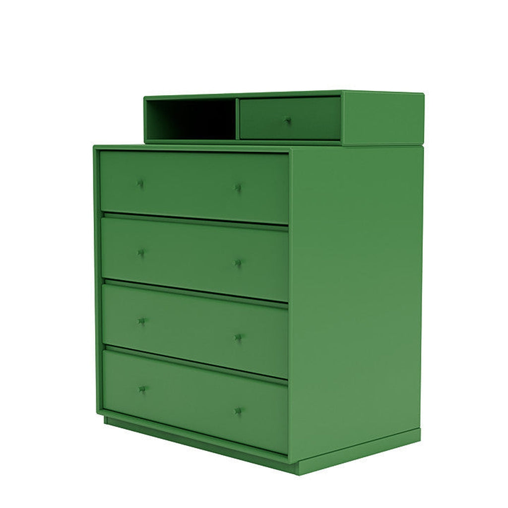 [product_category]-Montana Keep Chest Of Drawers With 3 Cm Plinth, Parsley Green-Montana Furniture-5714322262088-0000KEEP-152-06-MON-1