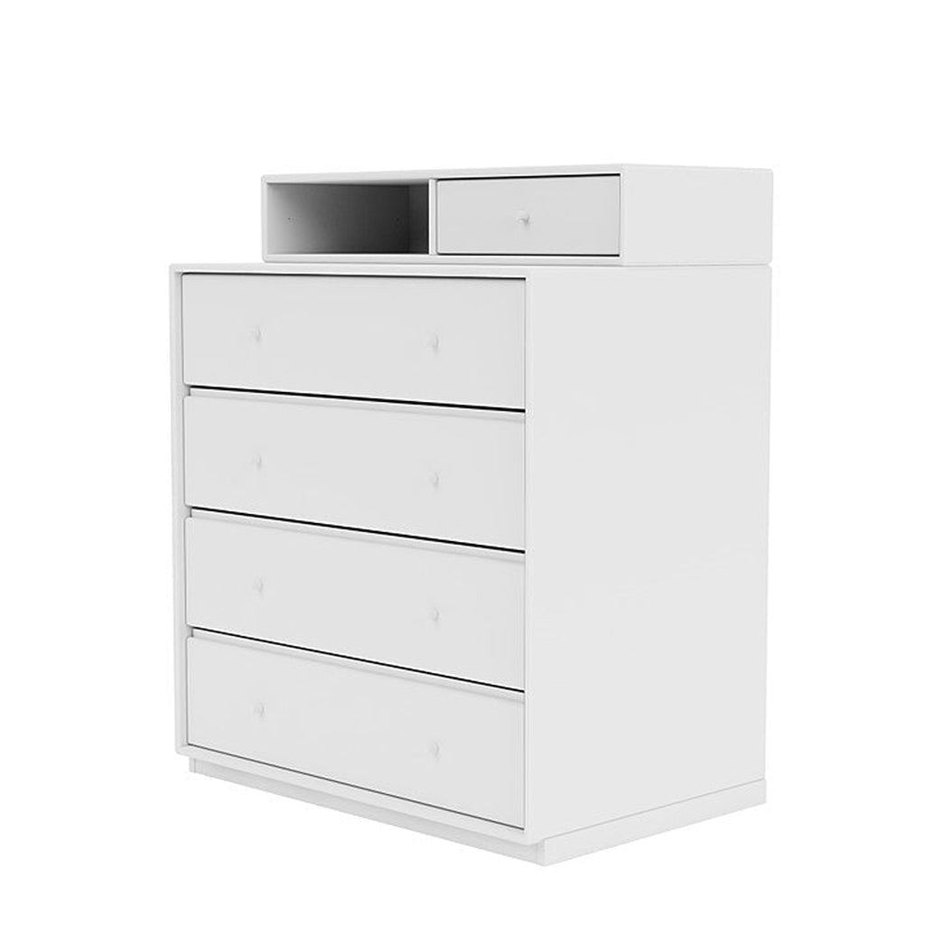 [product_category]-Montana Keep Chest Of Drawers With 3 Cm Plinth, Snow White-Montana Furniture-5714322263283-0000KEEP-38-06-MON-1