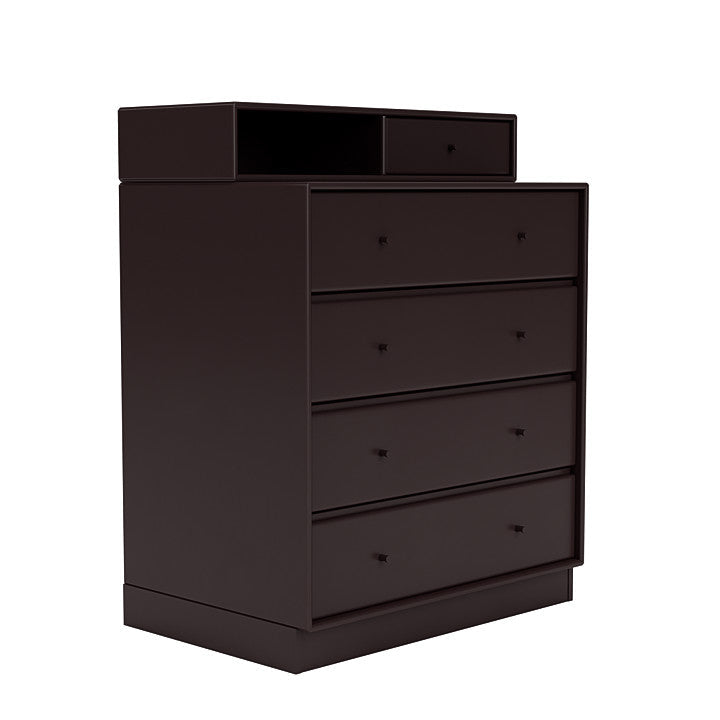 [product_category]-Montana Keep Chest Of Drawers With 7 Cm Plinth, Balsamic Brown-Montana Furniture-5714322262651-0000KEEP-160-07-MON-3