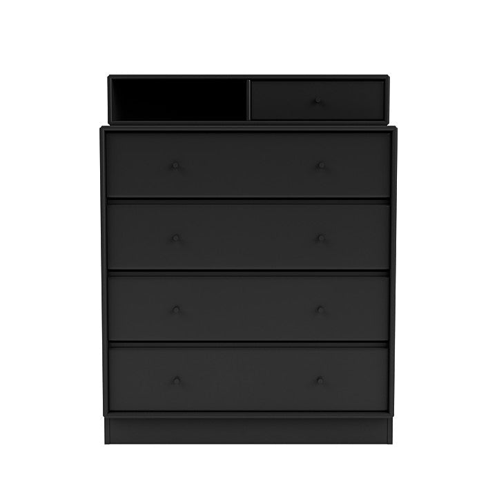 [product_category]-Montana Keep Chest Of Drawers With 7 Cm Plinth, Black-Montana Furniture-5714322260411-0000KEEP-05-07-MON-2