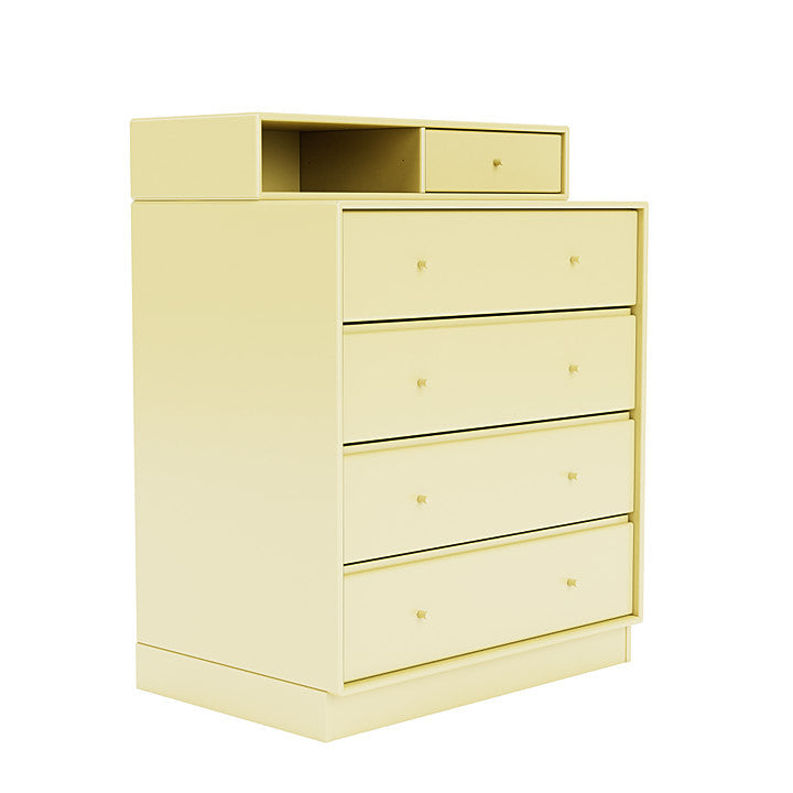 [product_category]-Montana Keep Chest Of Drawers With 7 Cm Plinth, Chamomile Yellow-Montana Furniture-5714322262576-0000KEEP-159-07-MON-3