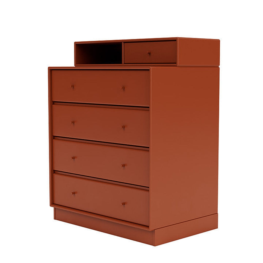 [product_category]-Montana Keep Chest Of Drawers With 7 Cm Plinth, Hokkaido Brown-Montana Furniture-5714322262811-0000KEEP-162-07-MON-1