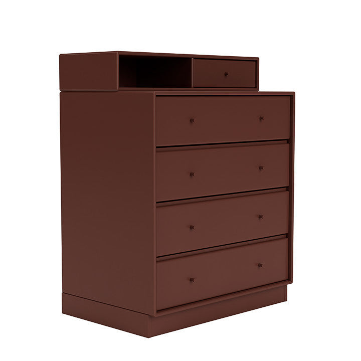 [product_category]-Montana Keep Chest Of Drawers With 7 Cm Plinth, Masala-Montana Furniture-5714322262255-0000KEEP-155-07-MON-3