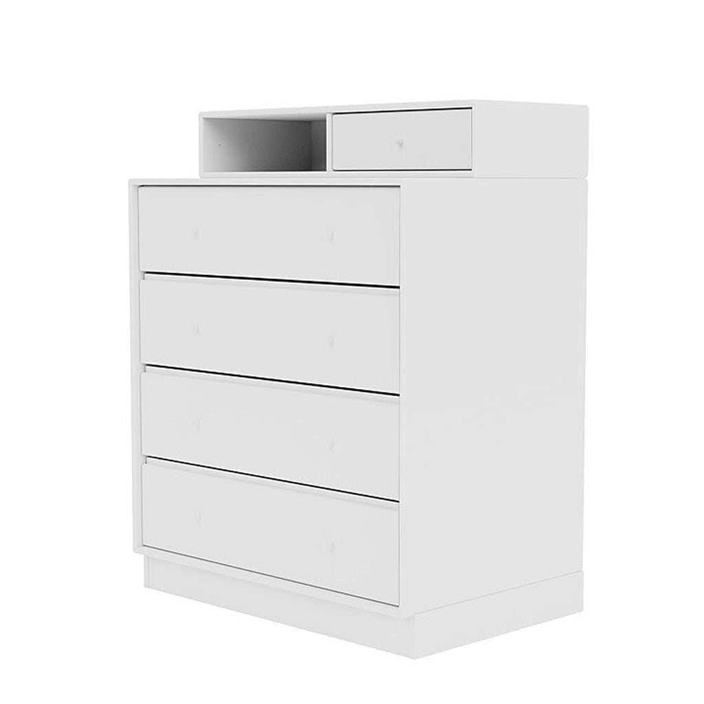 [product_category]-Montana Keep Chest Of Drawers With 7 Cm Plinth, New White-Montana Furniture-5714322260657-0000KEEP-101-07-MON-1