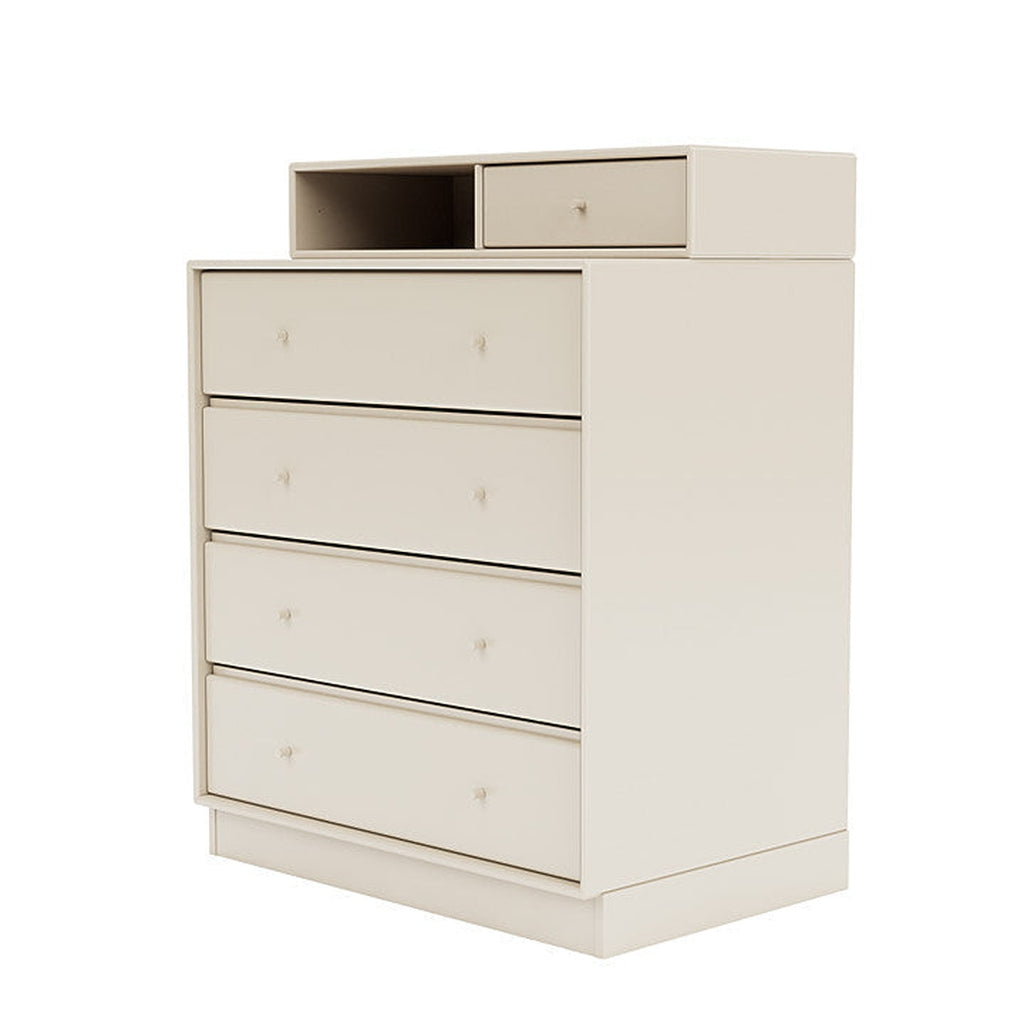 [product_category]-Montana Keep Chest Of Drawers With 7 Cm Plinth, Oat-Montana Furniture-5714322262491-0000KEEP-158-07-MON-1