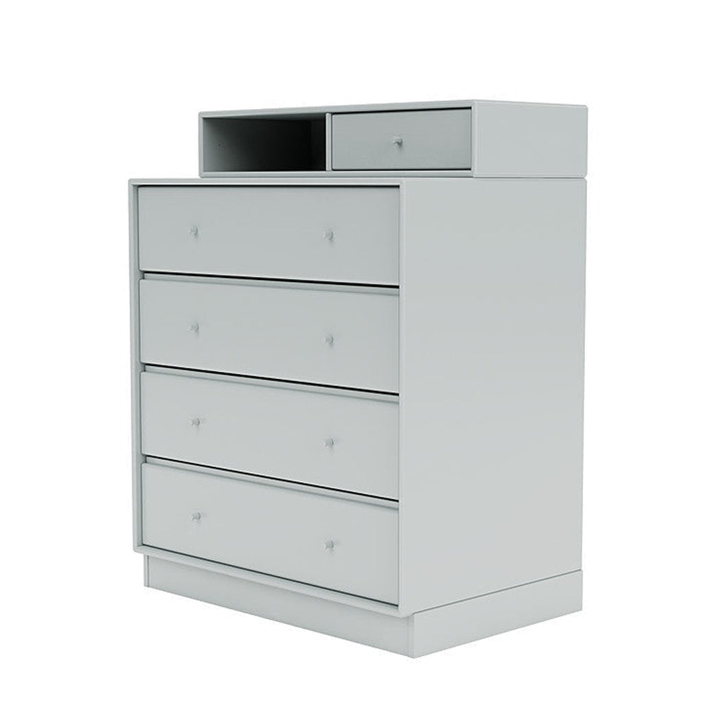 [product_category]-Montana Keep Chest Of Drawers With 7 Cm Plinth, Oyster Grey-Montana Furniture-5714322262330-0000KEEP-156-07-MON-1