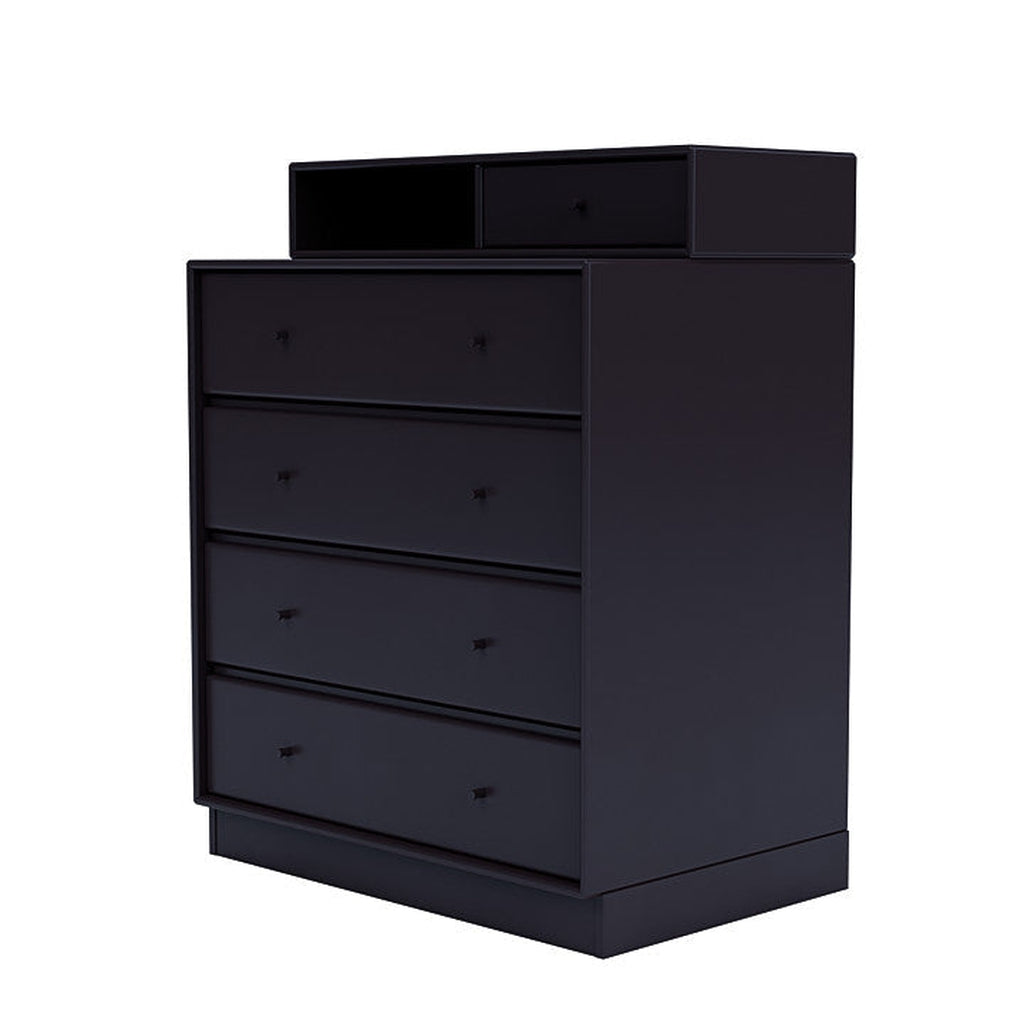 [product_category]-Montana Keep Chest Of Drawers With 7 Cm Plinth, Shadow-Montana Furniture-5714322261692-0000KEEP-147-07-MON-1