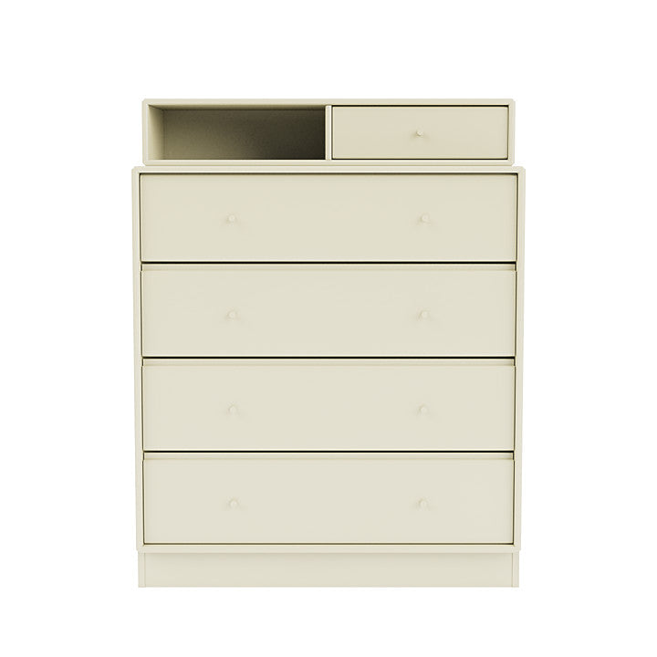 [product_category]-Montana Keep Chest Of Drawers With 7 Cm Plinth, Vanilla White-Montana Furniture-5714322261937-0000KEEP-150-07-MON-2