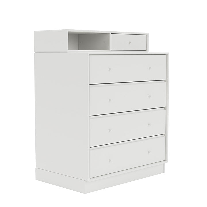 [product_category]-Montana Keep Chest Of Drawers With 7 Cm Plinth, White-Montana Furniture-5714322260176-0000KEEP-01-07-MON-3