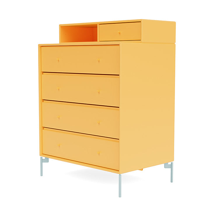 [product_category]-Montana Keep Chest Of Drawers With Legs, Acacia/Flint-Montana Furniture-5715288346348-0000KEEP-166-12-MON-1