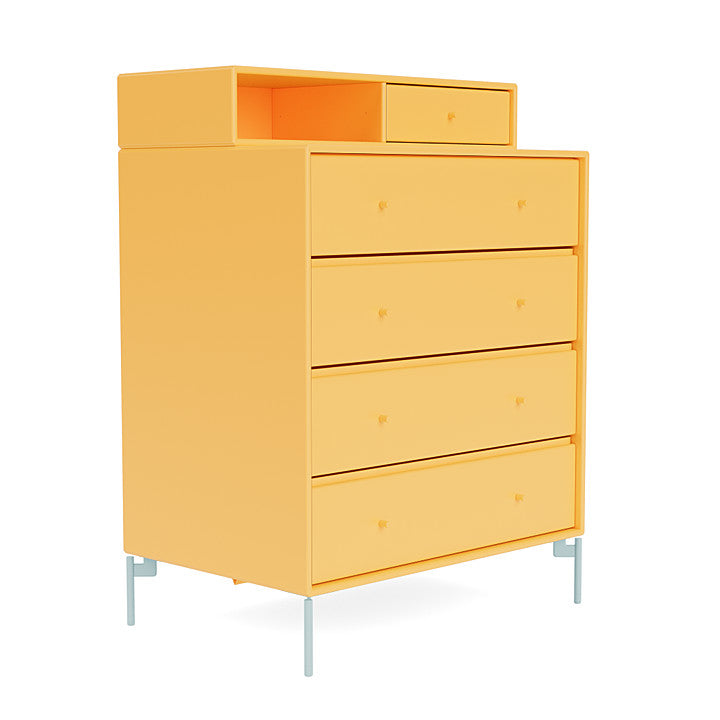 [product_category]-Montana Keep Chest Of Drawers With Legs, Acacia/Flint-Montana Furniture-5715288346348-0000KEEP-166-12-MON-3