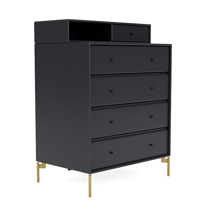 [product_category]-Montana Keep Chest Of Drawers With Legs, Anthracite/Brass-Montana Furniture-5714322260343-0000KEEP-04-09-MON-3