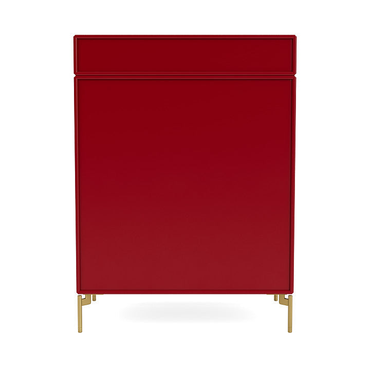 [product_category]-Montana Keep Chest Of Drawers With Legs, Beetroot/Brass-Montana Furniture-5714322263061-0000KEEP-165-09-MON-4