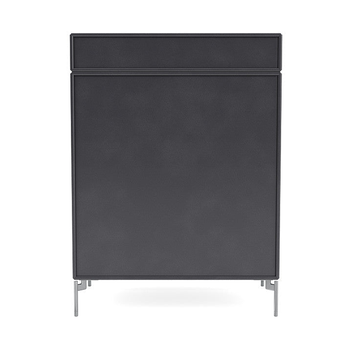 [product_category]-Montana Keep Chest Of Drawers With Legs, Carbon Black/Matt Chrome-Montana Furniture-5714322263153-0000KEEP-36-01-MON-4