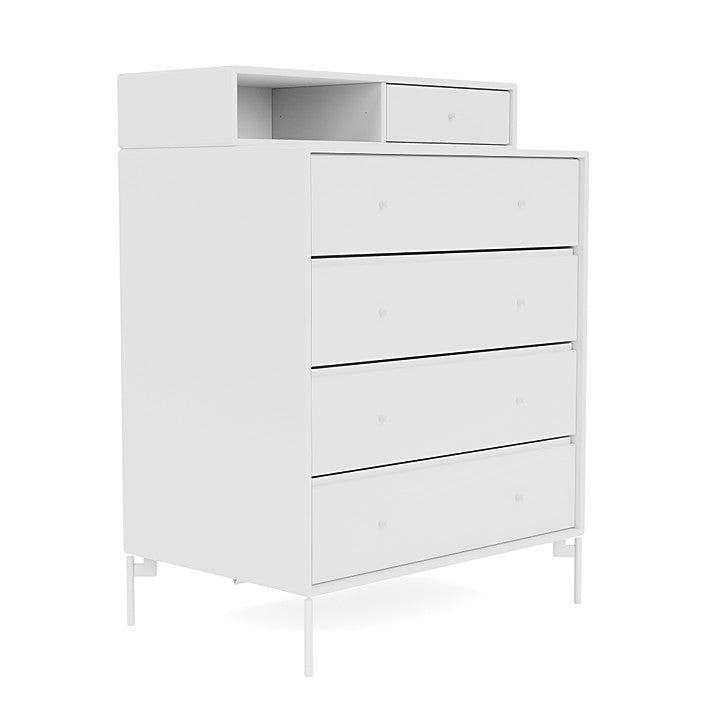 [product_category]-Montana Keep Chest Of Drawers With Legs, New White/Snow White-Montana Furniture-5714322260602-0000KEEP-101-02-MON-3