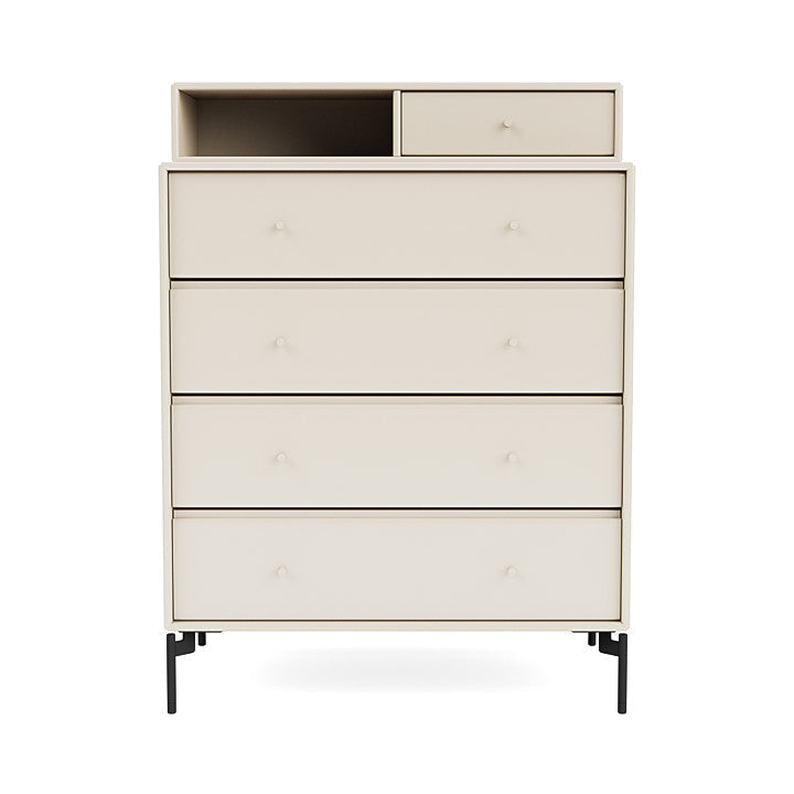 [product_category]-Montana Keep Chest Of Drawers With Legs, Oat/Black-Montana Furniture-5714322262453-0000KEEP-158-03-MON-8