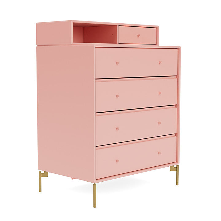 [product_category]-Montana Keep Chest Of Drawers With Legs, Ruby/Brass-Montana Furniture-5715288346423-0000KEEP-167-09-MON-3