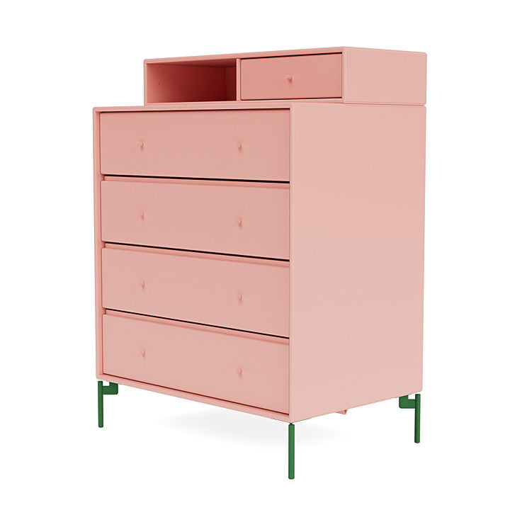 [product_category]-Montana Keep Chest Of Drawers With Legs, Ruby/Parsley-Montana Furniture-5715288346461-0000KEEP-167-13-MON-1