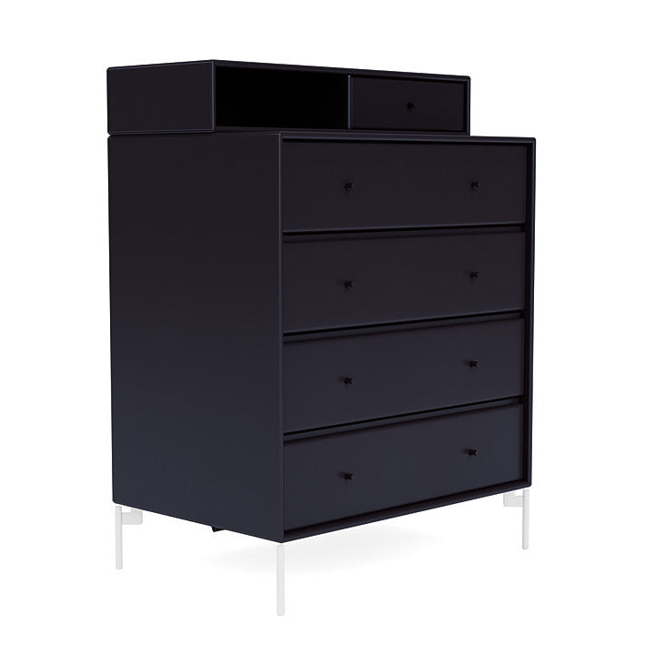 [product_category]-Montana Keep Chest Of Drawers With Legs, Shadow/Snow White-Montana Furniture-5714322261647-0000KEEP-147-02-MON-3