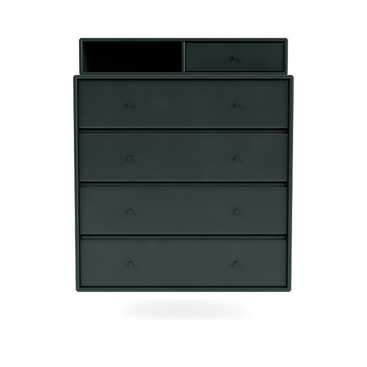 [product_category]-Montana Keep Chest Of Drawers With Suspension Rail, Black Jade-Montana Furniture-5714322262866-0000KEEP-163-04-MON-2