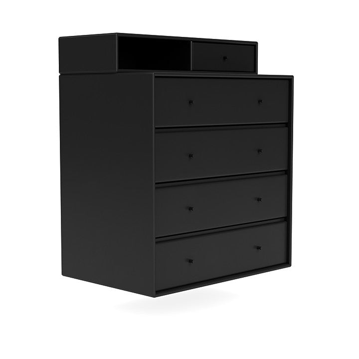 [product_category]-Montana Keep Chest Of Drawers With Suspension Rail, Black-Montana Furniture-5714322260381-0000KEEP-05-04-MON-3