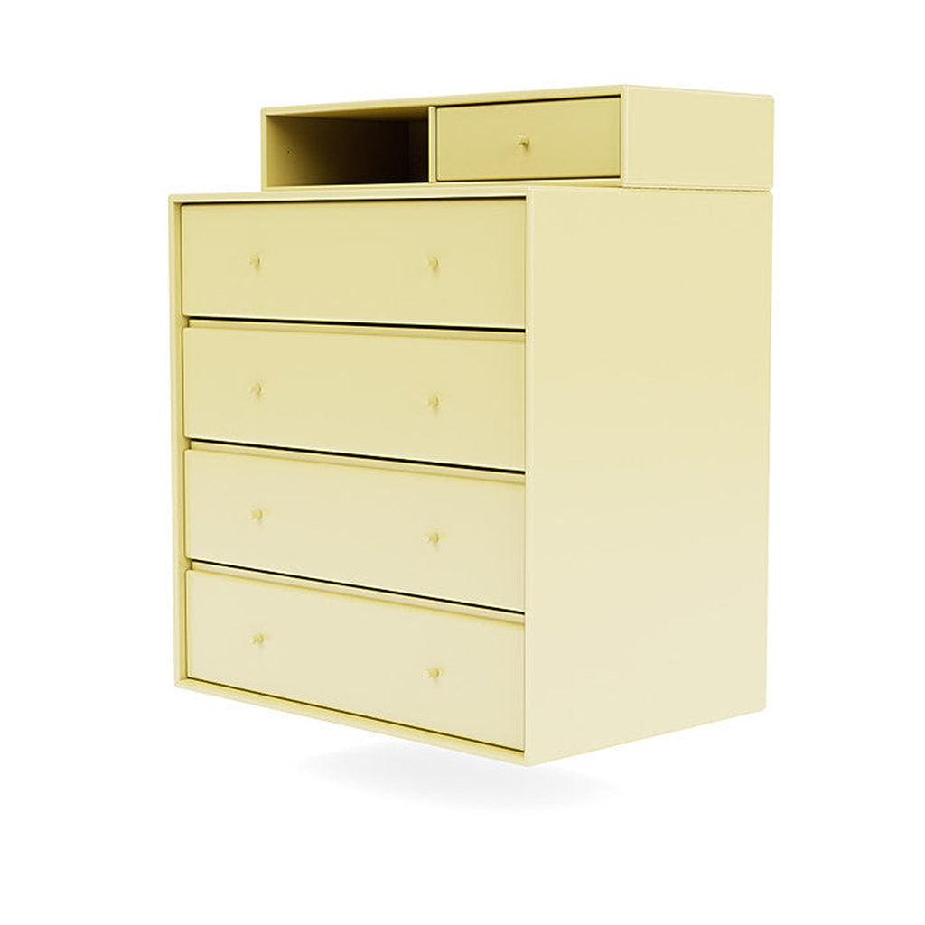 [product_category]-Montana Keep Chest Of Drawers With Suspension Rail, Chamomile Yellow-Montana Furniture-5714322262545-0000KEEP-159-04-MON-1