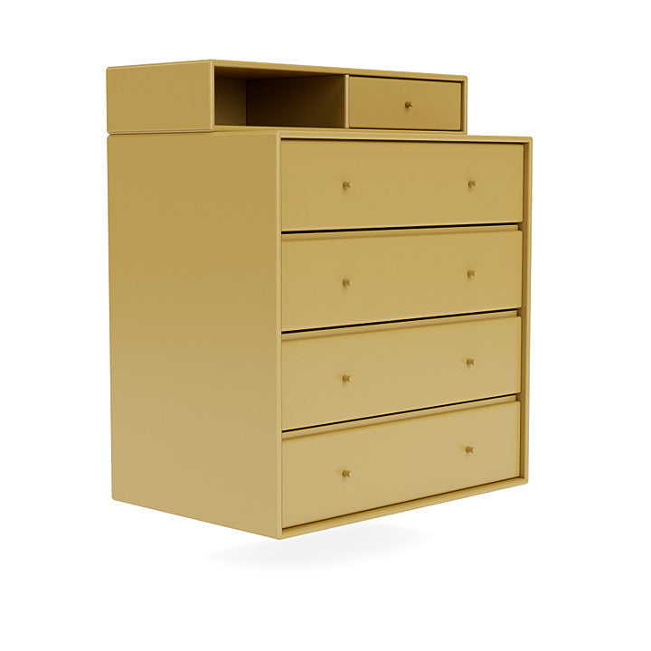 [product_category]-Montana Keep Chest Of Drawers With Suspension Rail, Cumin Yellow-Montana Furniture-5714322262385-0000KEEP-157-04-MON-3