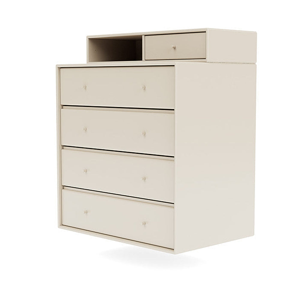 [product_category]-Montana Keep Chest Of Drawers With Suspension Rail, Oat-Montana Furniture-5714322262460-0000KEEP-158-04-MON-1