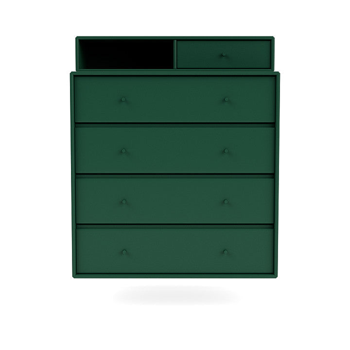 [product_category]-Montana Keep Chest Of Drawers With Suspension Rail, Pine Green-Montana Furniture-5714322260787-0000KEEP-136-04-MON-2