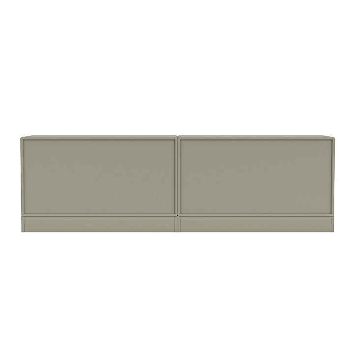 [product_category]-Montana Line Sideboard With 7 Cm Plinth, Fennel Green-Montana Furniture-5714322253314-0000LINE-144-07-MON-4