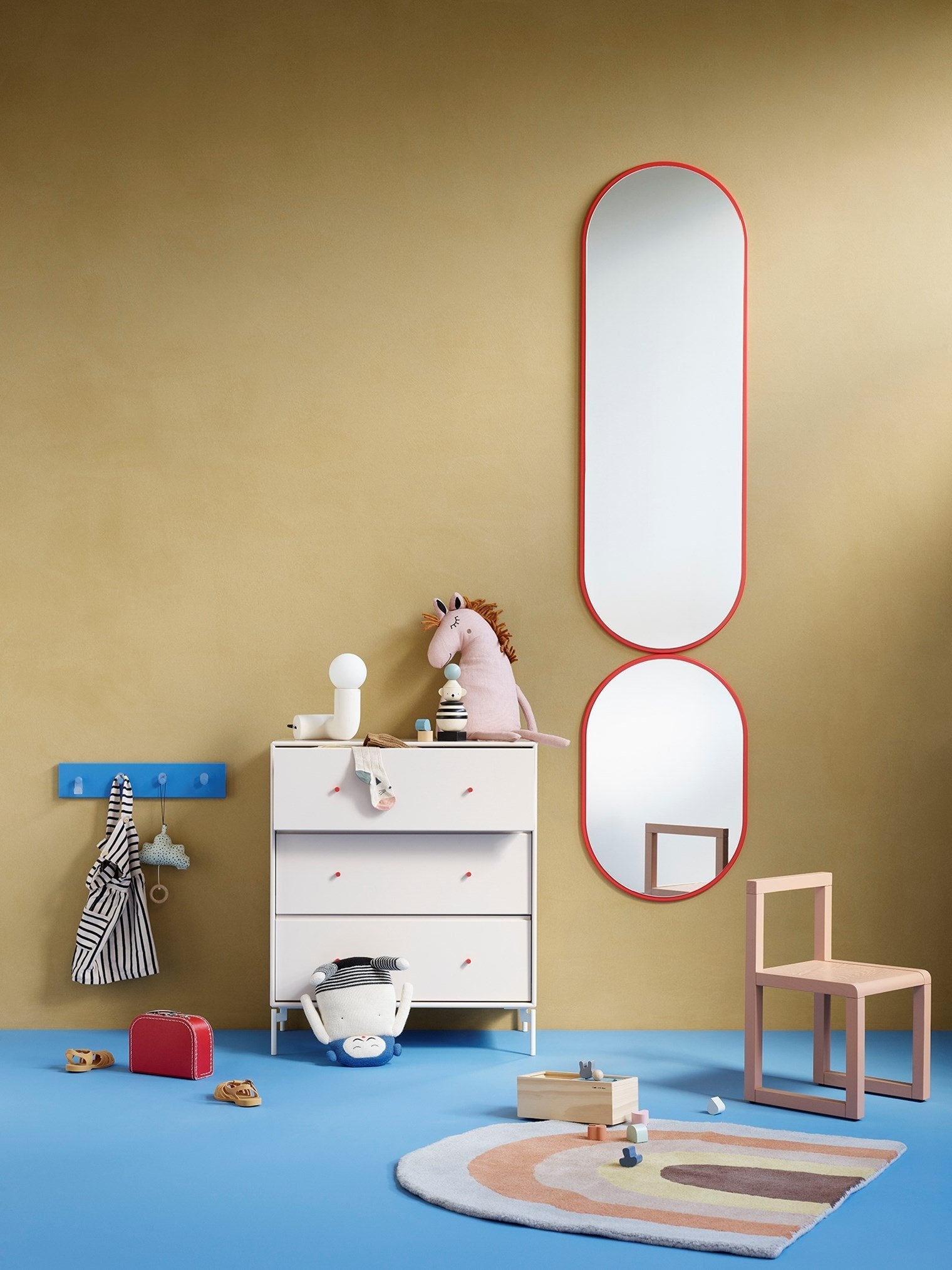 [product_category]-Montana Look Oval Mirror, Beetroot Red-Montana Furniture-5714322072793-0000LOOK-165-04-MON-6