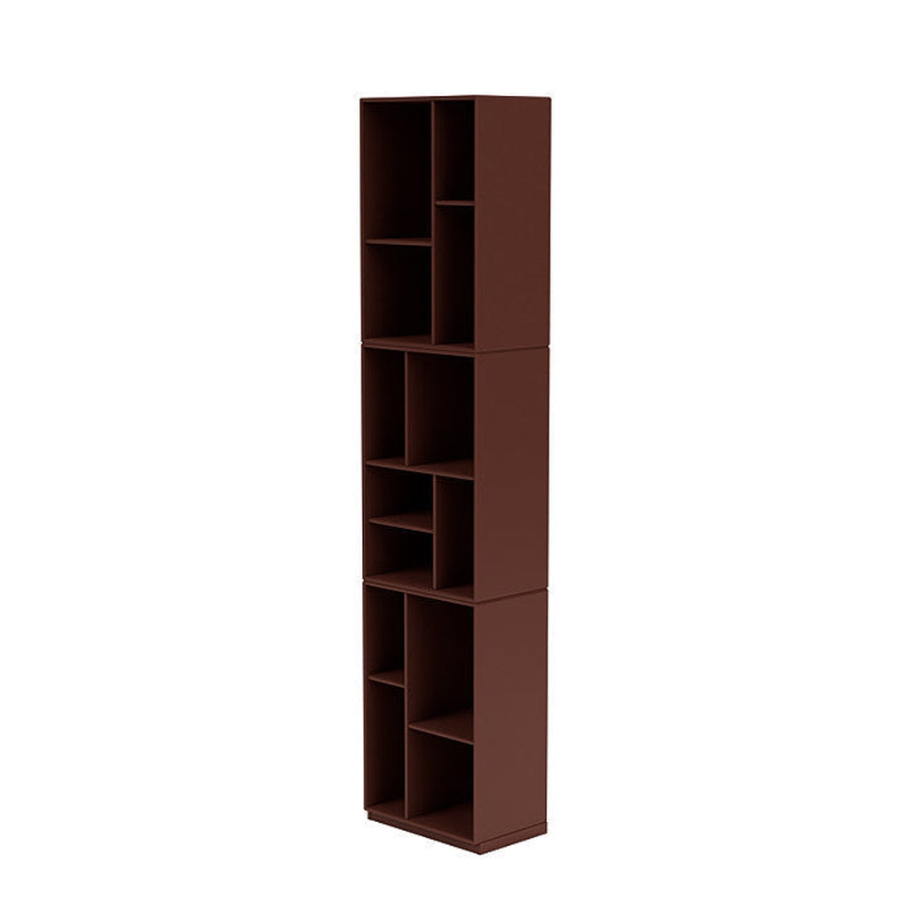 [product_category]-Montana Loom High Bookcase With 3 Cm Plinth, Masala-Montana Furniture-5714322264105-0000LOOM-155-06-MON-1